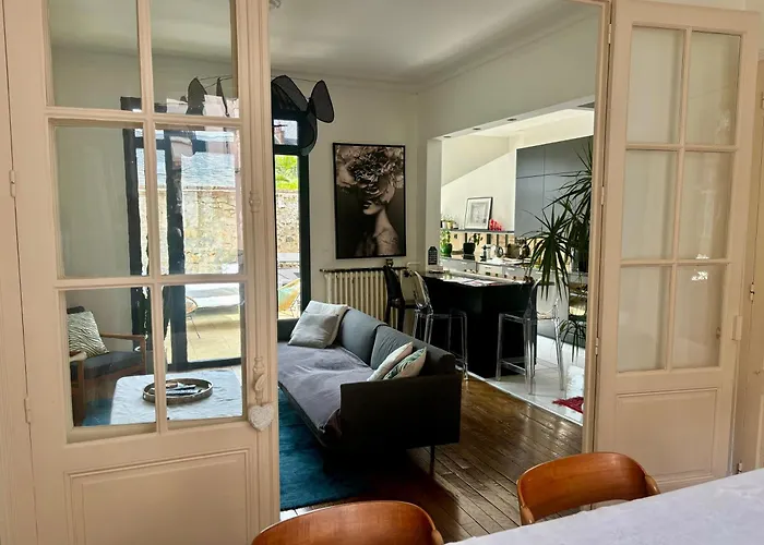 Maison De Caractere 3 Min A Pieds Gare Et Tram, Proche Centre 度假居